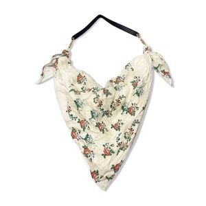 Tory Burch Silk Scarf in ditsy floral shoulder bag